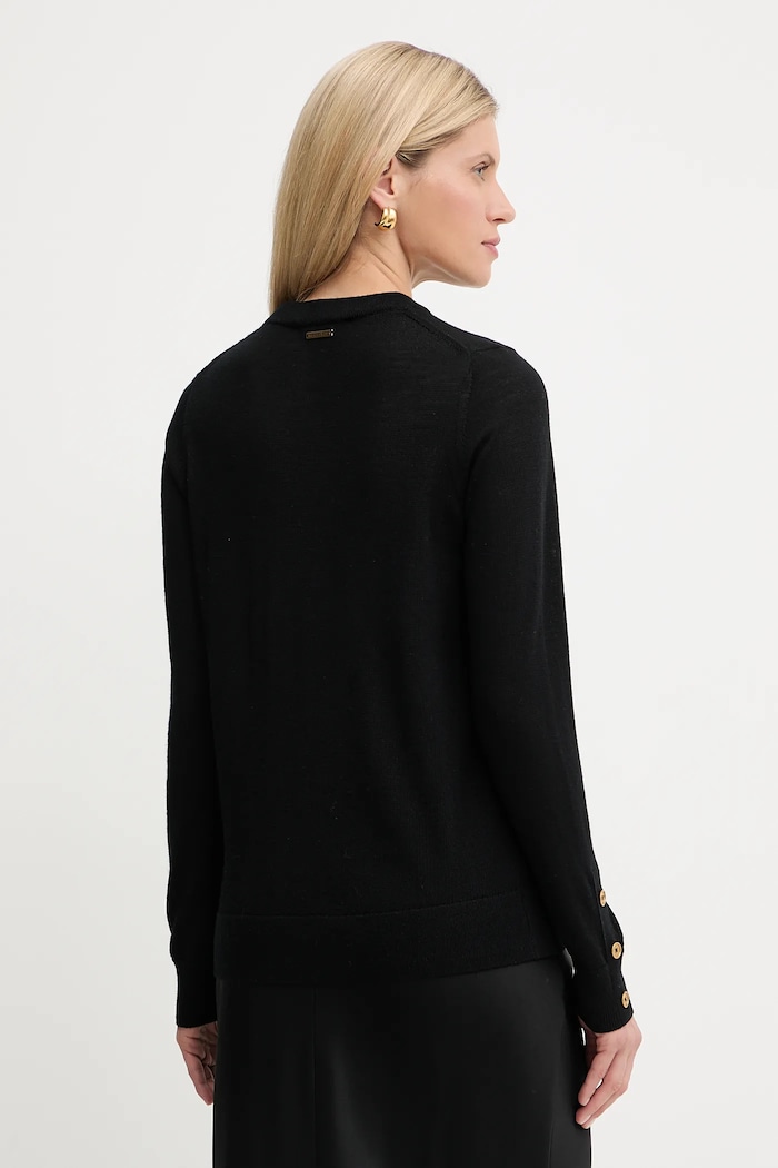 Îmbrăcăminte MICHAEL Michael Kors pulover de lână MT5619D4VR negru