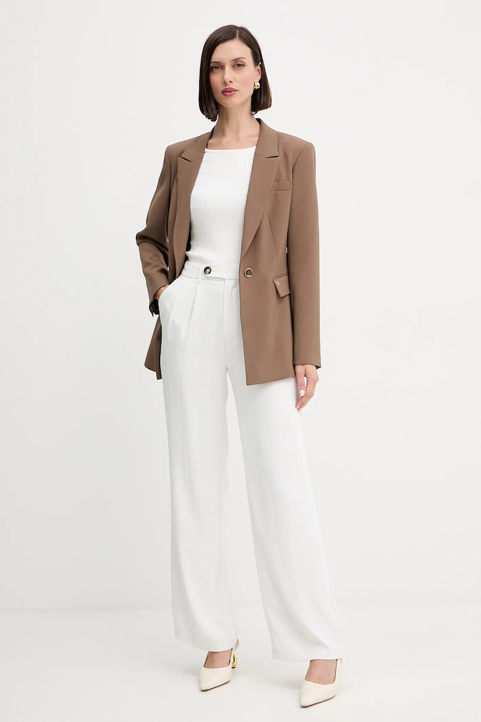 Топ Guess EVANGELINE W5YR12.Z0130 бял AW25