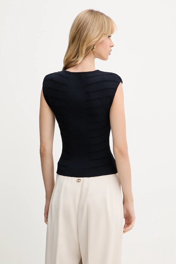 Odzież Guess top EVANGELINE W5YR12.Z0130 granatowy