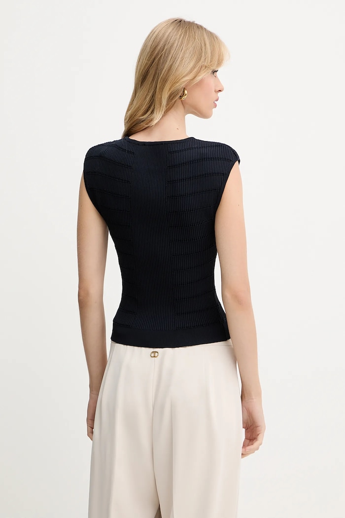 Odzież Guess top EVANGELINE W5YR12.Z0130 granatowy