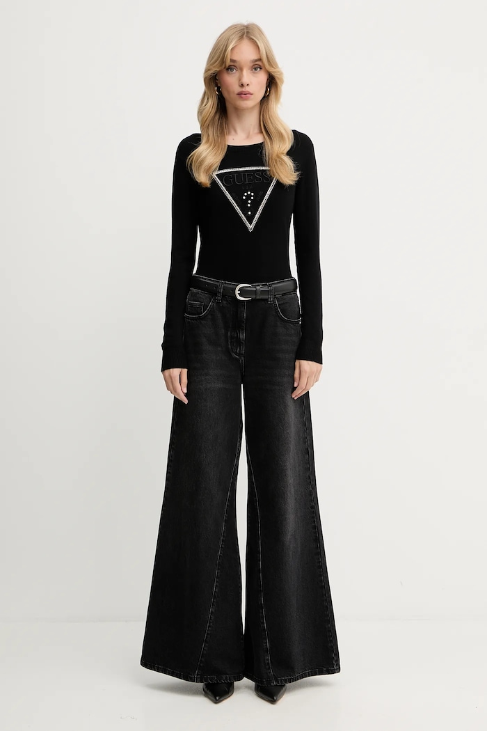 Guess sweter KIARA W5YR23.Z2NQ2 czarny AW25
