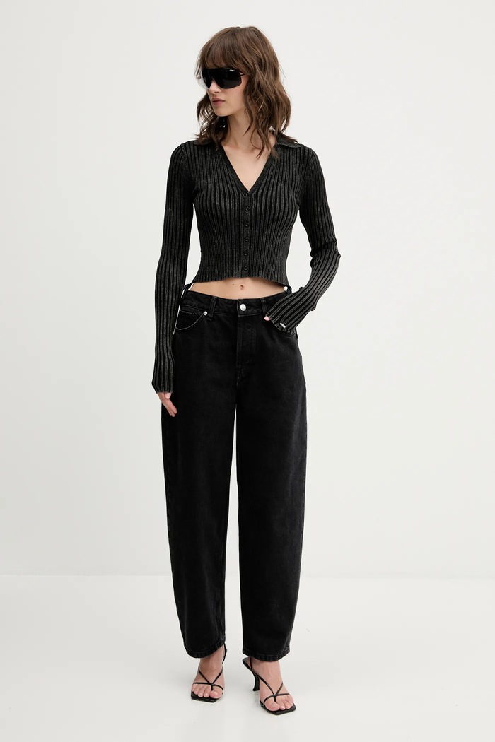 Kardigan Guess Originals W5YR42.Z2YJ2 černá AW25