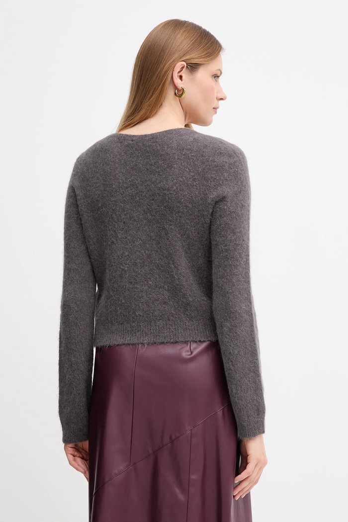 Îmbrăcăminte OUI cardigan de lână 94143 gri