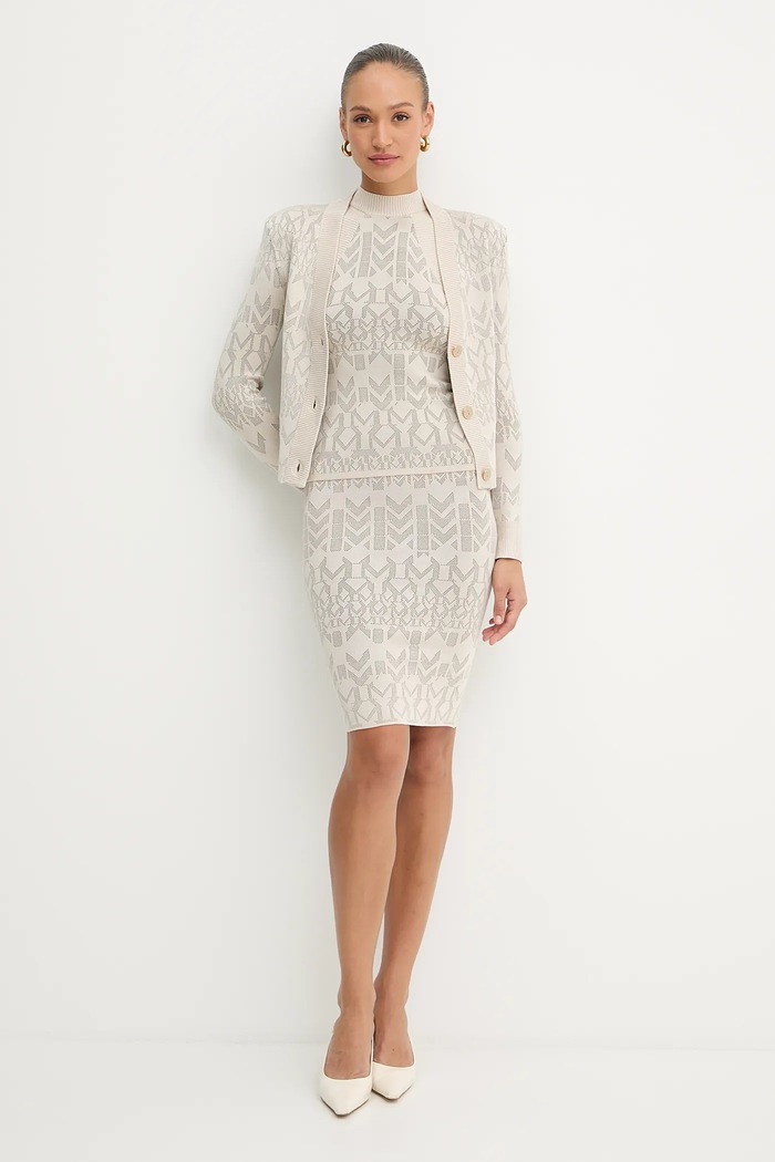 Marciano by Guess kardigan BILLIE 5YGR06.5877Z beżowy AW25