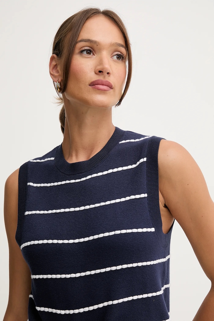 Топ United Colors of Benetton тъмносин 104ME10EC