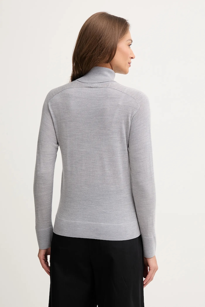 Odzież United Colors of Benetton sweter wełniany 11AHD203Y szary