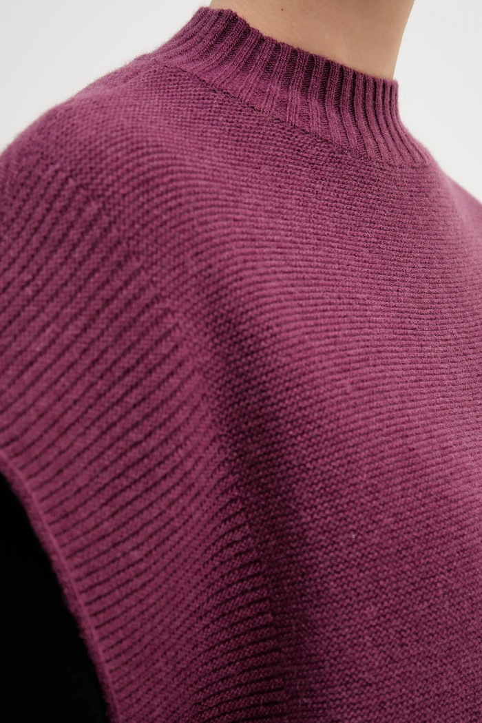 United Colors of Benetton vestă din amestec de lână 1244D10EF