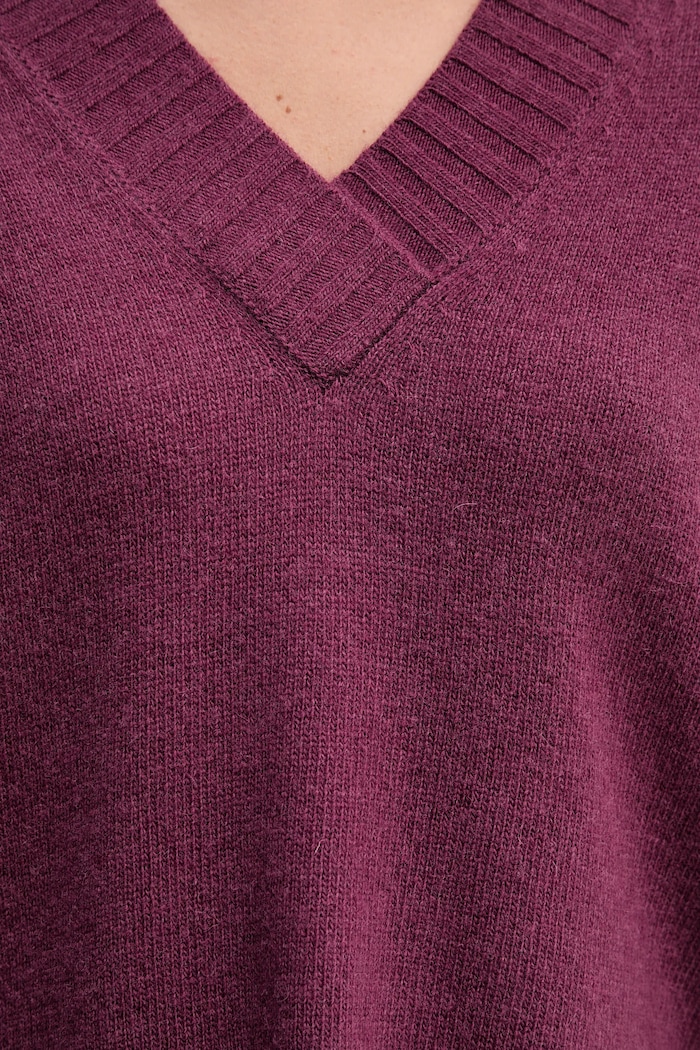 United Colors of Benetton maglione con lana 1244D403A violetto