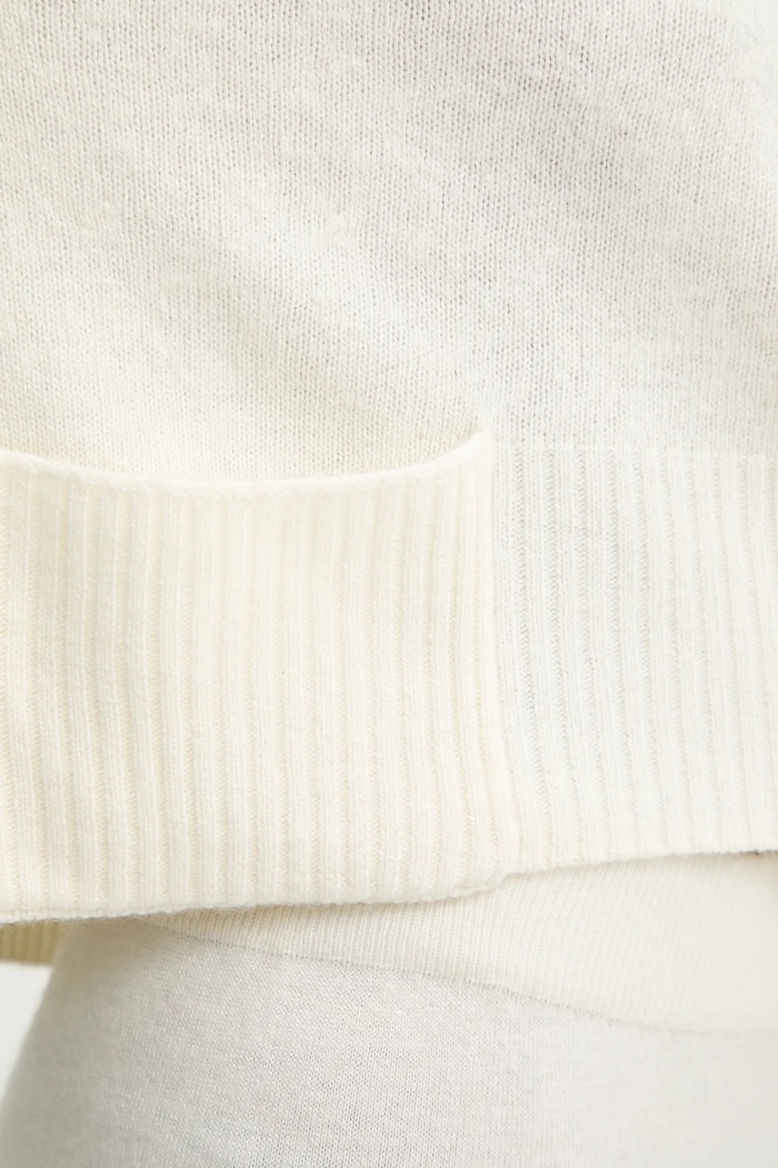 United Colors of Benetton sweter z dodatkiem wełny 126WD10E4 beżowy