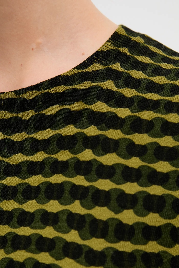 United Colors of Benetton pulover 12F3D10EE verde