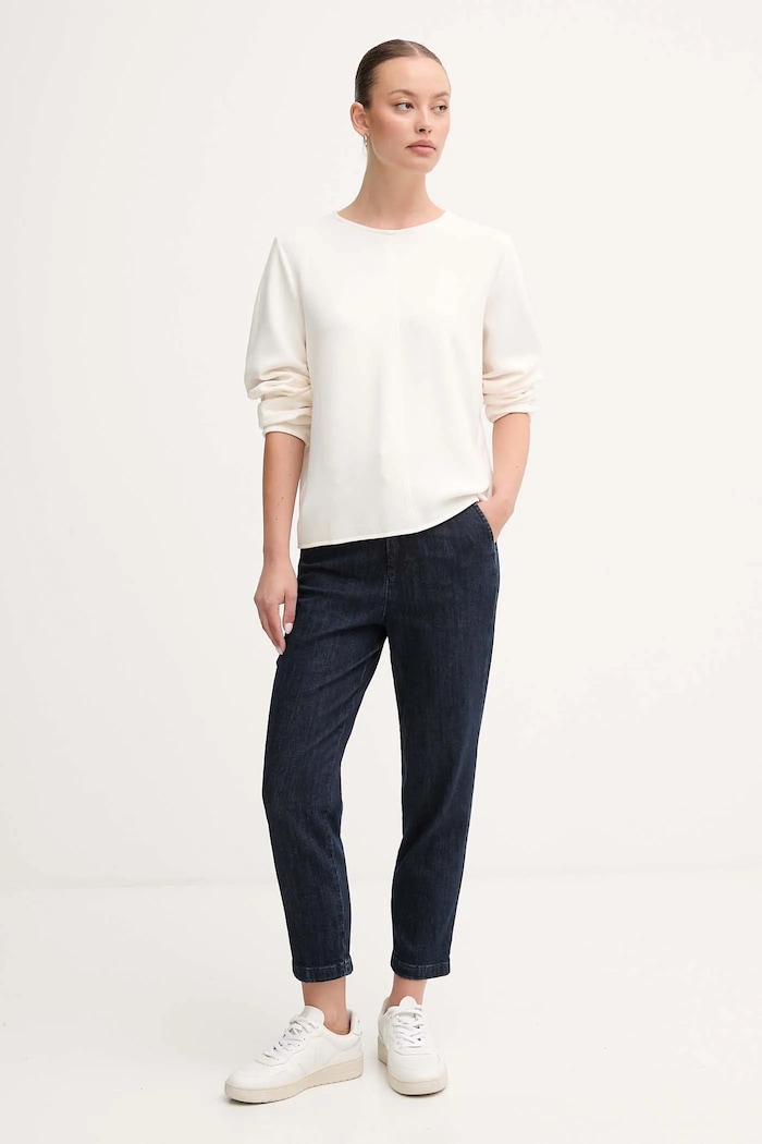 Μπλούζα United Colors of Benetton 3QAFD10AU μπεζ AW25