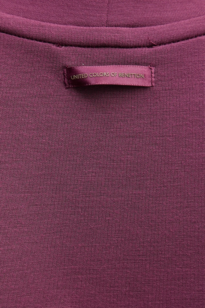 Kratka majica United Colors of Benetton 3QAFD10AX vijolična