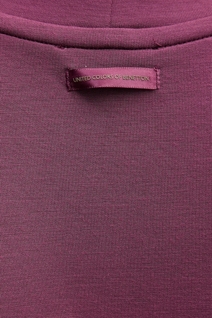 Kratka majica United Colors of Benetton 3QAFD10AX vijolična