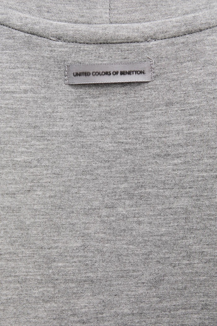 United Colors of Benetton t-shirt 3QAFD10AX szary