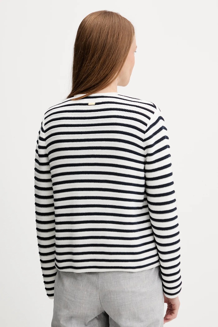 Îmbrăcăminte Barbour cardigan din bumbac ABBY LKN1650 bleumarin