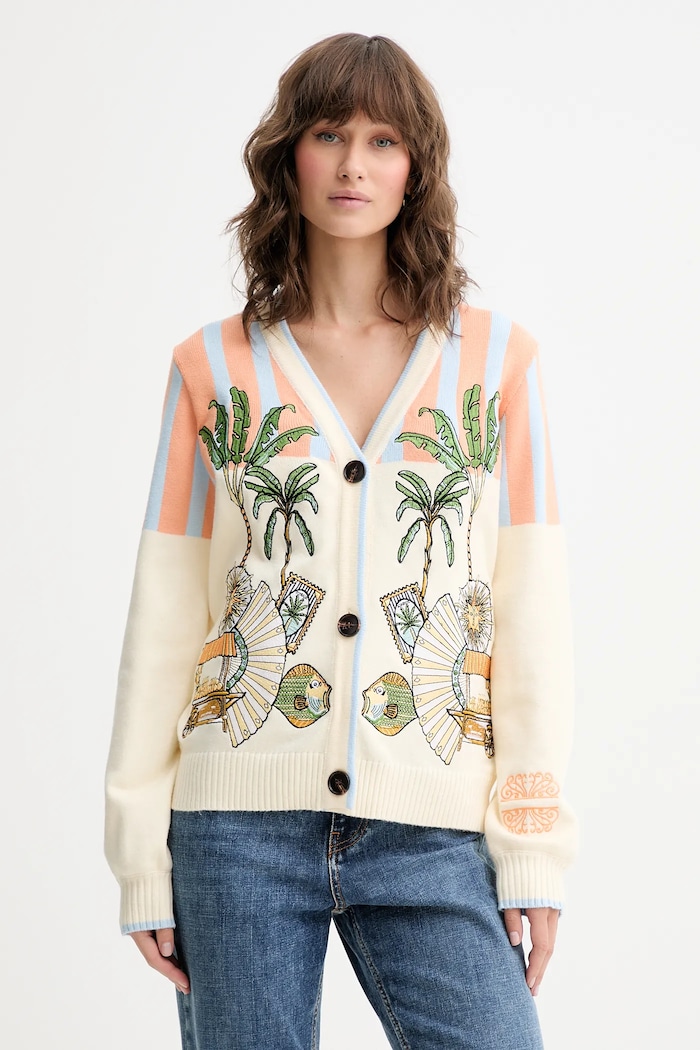 Never Fully Dressed Cardigan Isla bej NFDKN667