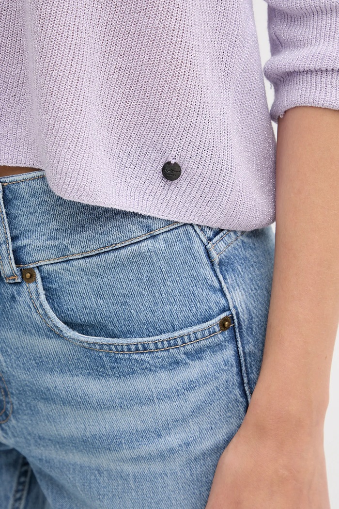 Pepe Jeans pulover PL702309 violet