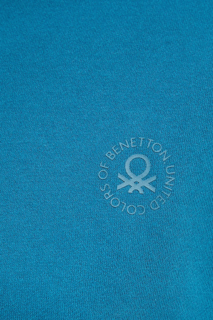 Mikina United Colors of Benetton 3WNW3M07T tyrkysová