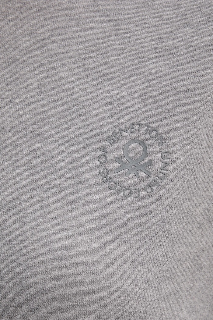 Μπλούζα United Colors of Benetton 3WNW3M07T γκρί