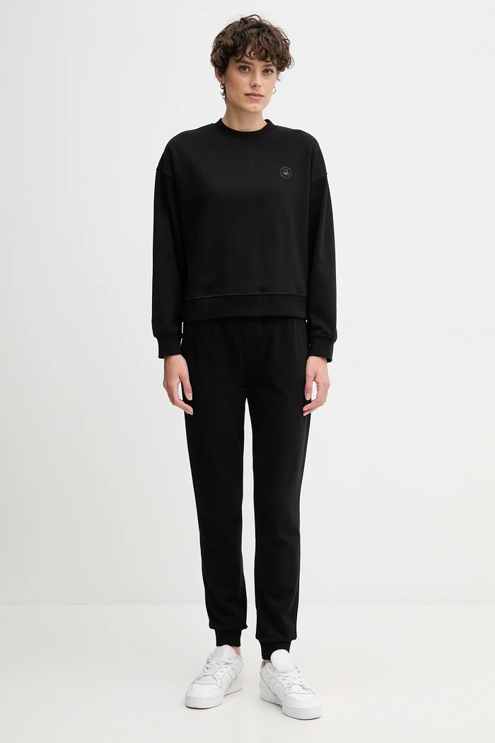 United Colors of Benetton bluză 3WNW3M07T negru AW25