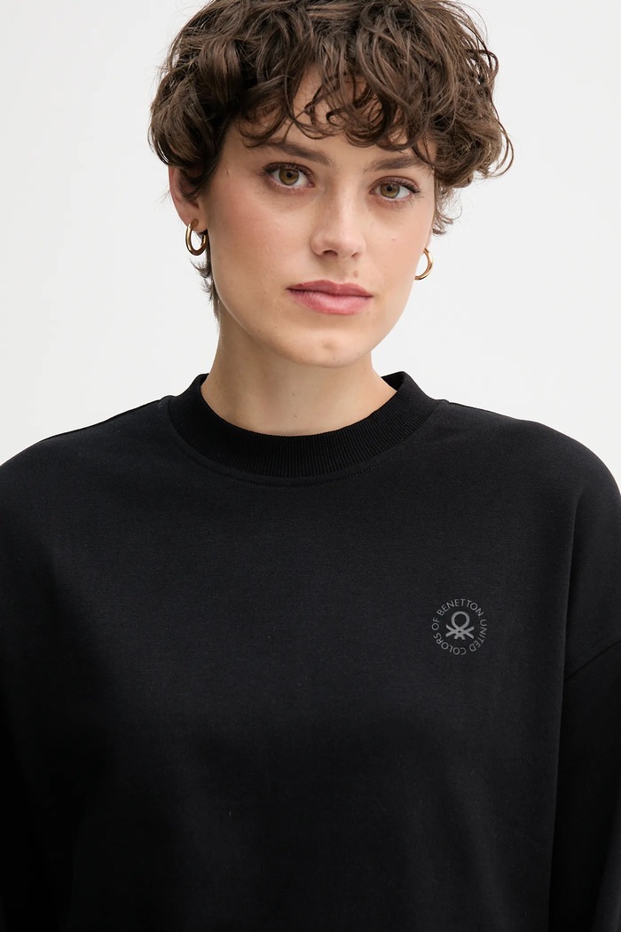 United Colors of Benetton bluză negru 3WNW3M07T