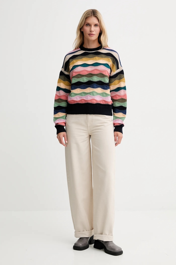 Svetr s příměsí vlny PS Paul Smith W2R.597N.T31367 vícebarevná AW25