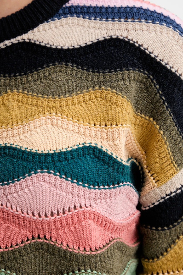 Svetr s příměsí vlny PS Paul Smith W2R.597N.T31367 vícebarevná