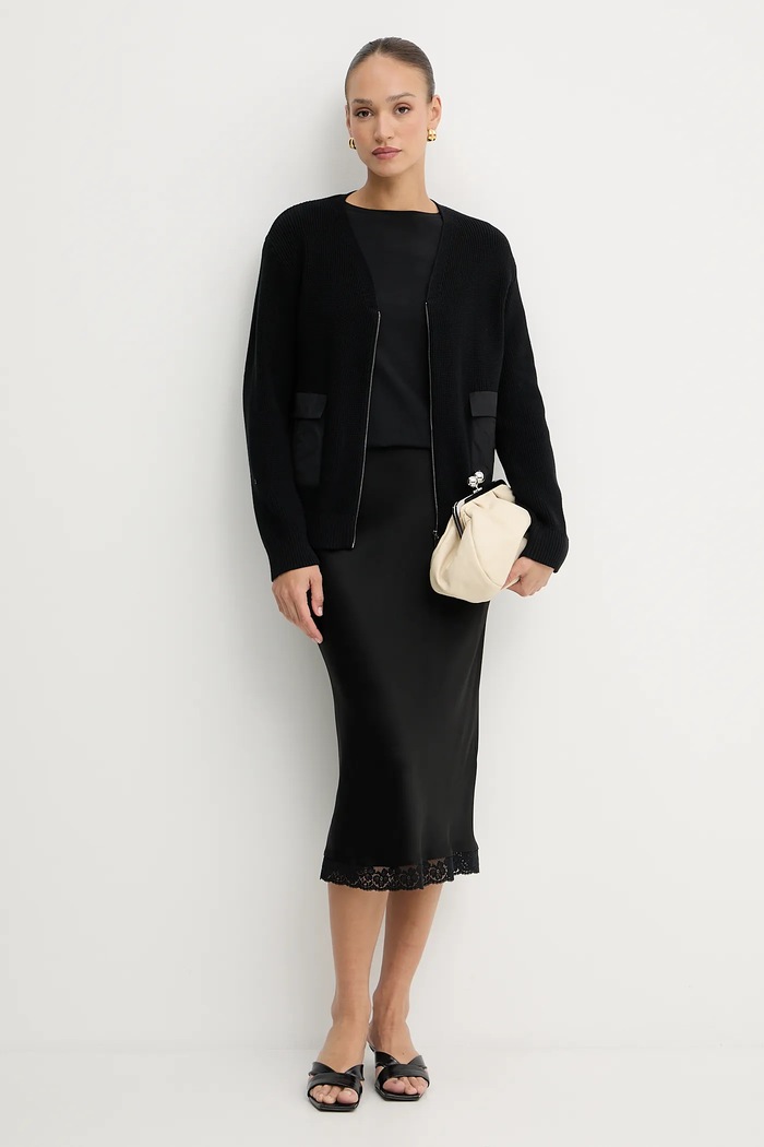 Жилетка MM by Max Mara LIBERO 2526346017600 черен AW25