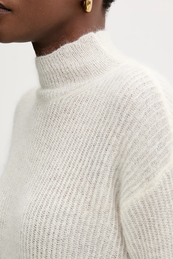Пуловер с вълна MM by Max Mara TENNA 2526366188600 бежов