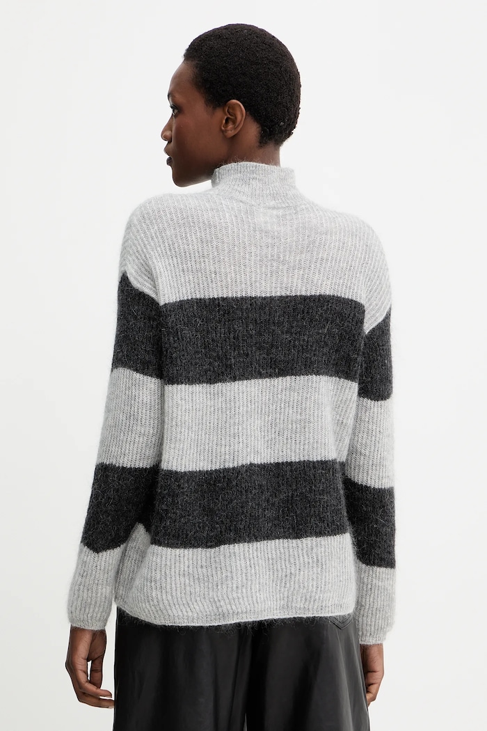 Дрехи Пуловер с вълна MM by Max Mara TENNA 2526366188600 сив