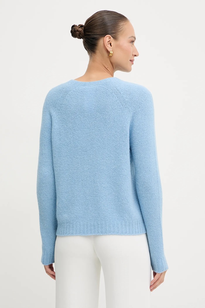 Îmbrăcăminte Weekend Max Mara Pulover din amestec de lână GHIACCI 2525366151600 albastru