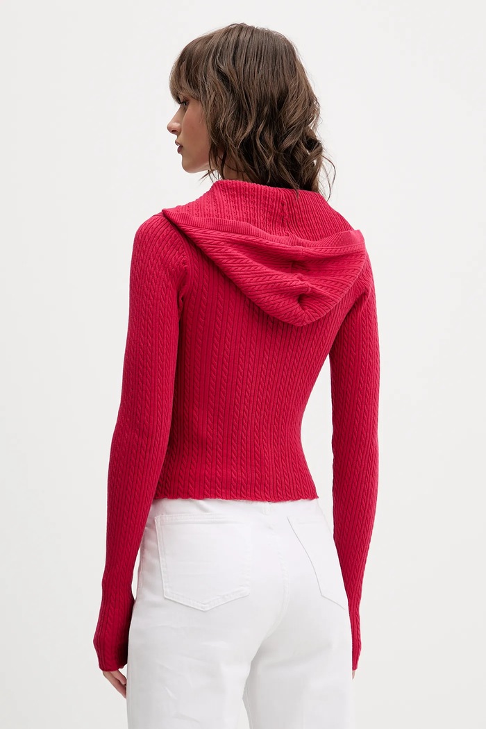 Дрехи Жилетка Tommy Jeans DW0DW21673 розов