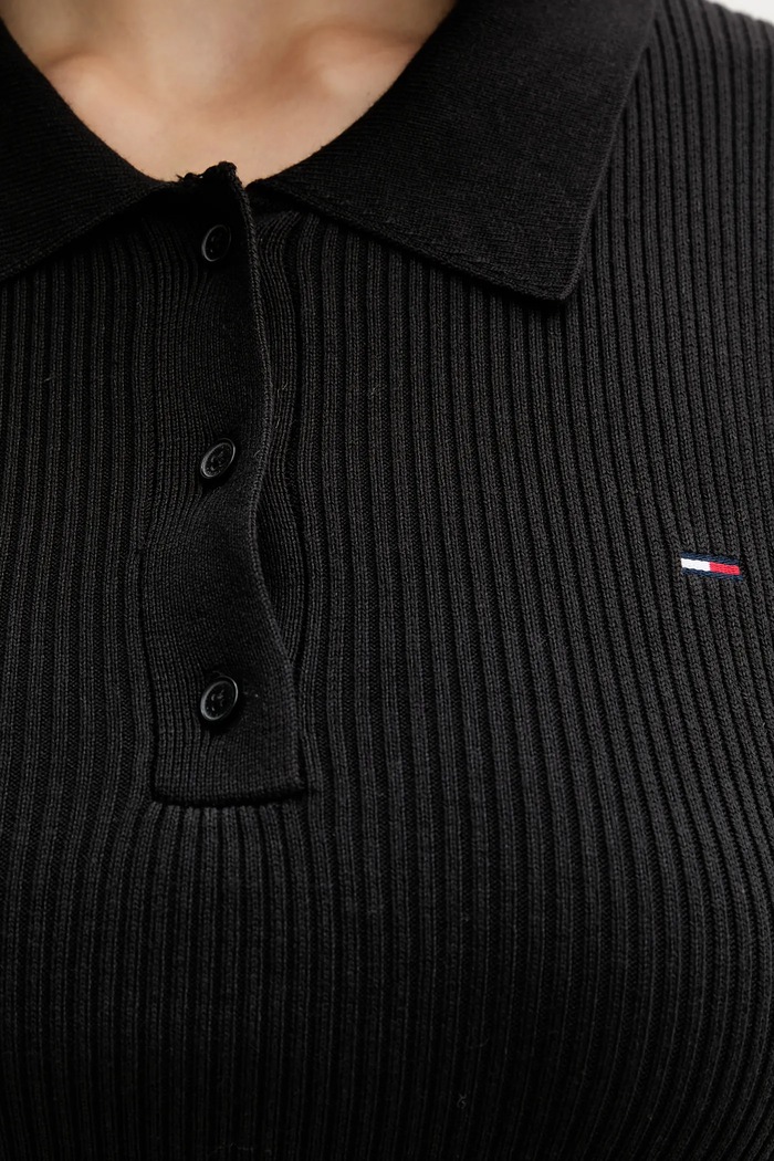 Tommy Jeans pulover DW0DW21829 negru