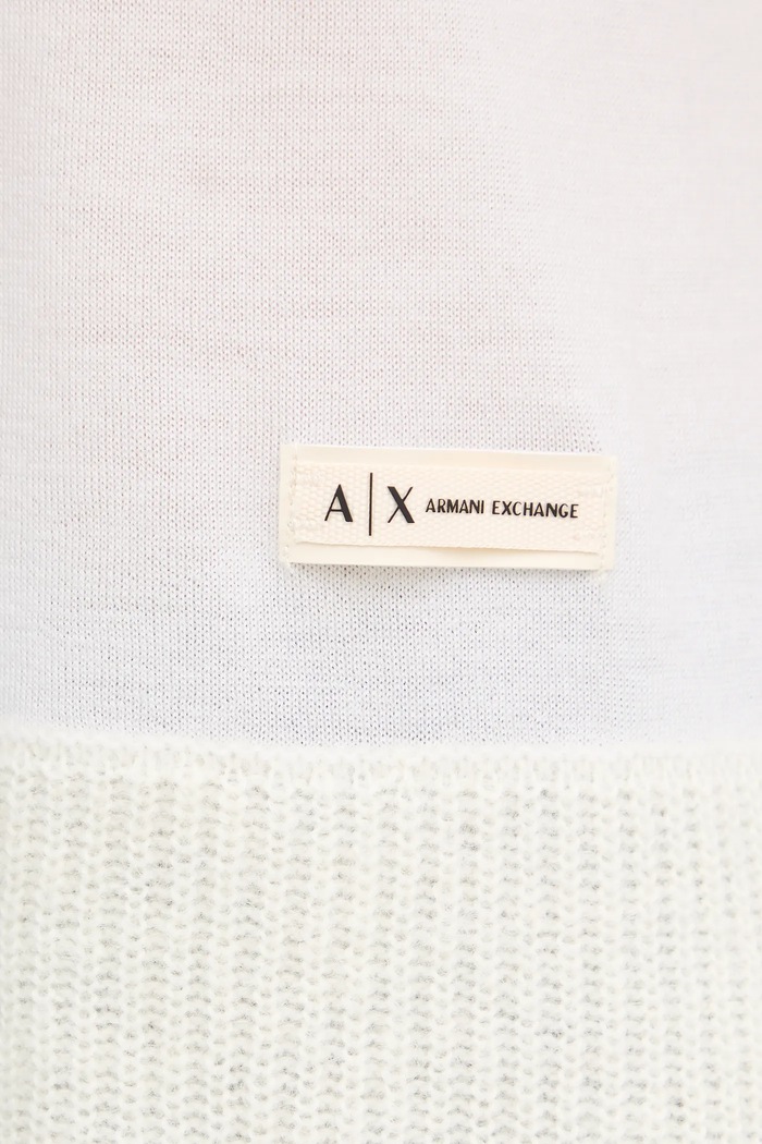 Armani Exchange pulover de lână XW000772.AF16602 bej