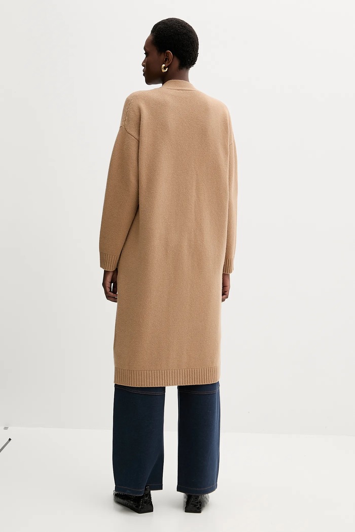 Дрехи Вълнена жилетка Weekend Max Mara GODEZIA 2525346042600 бежов