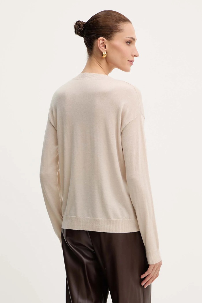 Îmbrăcăminte Weekend Max Mara Pulover de lână FIOCCHI 2525366042600 bej