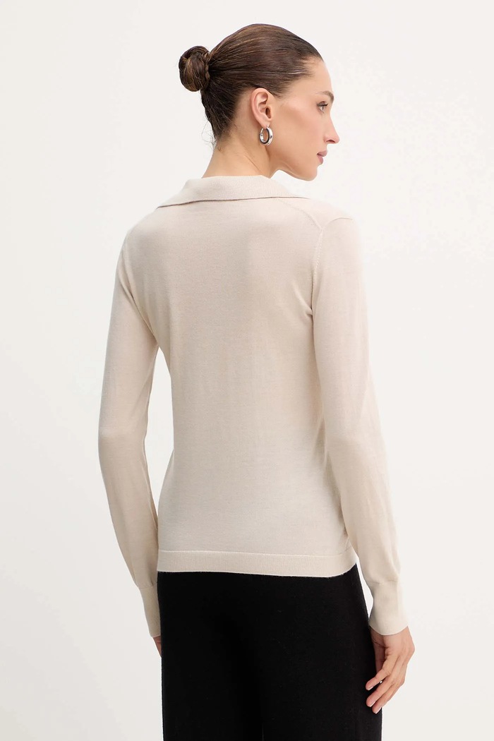 Îmbrăcăminte Weekend Max Mara Pulover de lână CAPPA 2525366052600 bej