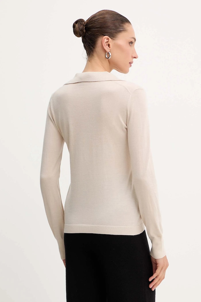Îmbrăcăminte Weekend Max Mara Pulover de lână CAPPA 2525366052600 bej