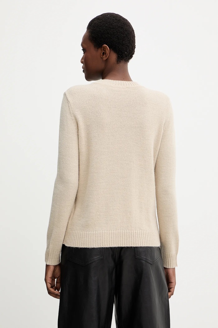 Îmbrăcăminte Weekend Max Mara Pulover de lână NITRA 2525366292600 bej