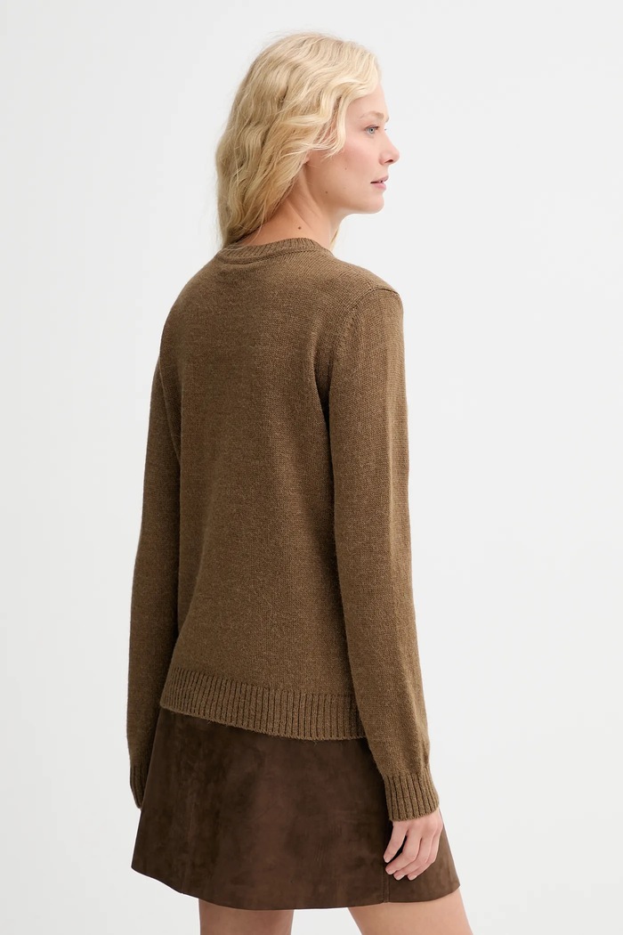 Oblečení Vlněný svetr Weekend Max Mara NITRA 2525366292600 hnědá