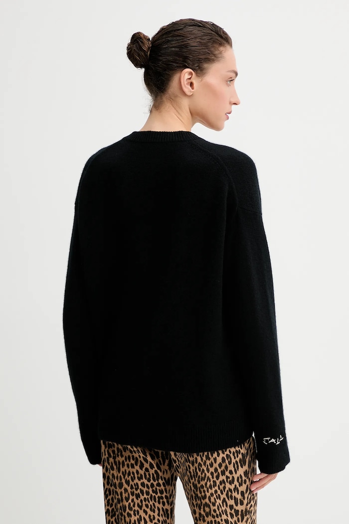 Odzież ZADIG&VOLTAIRE sweter kaszmirowy KWSW02913 czarny