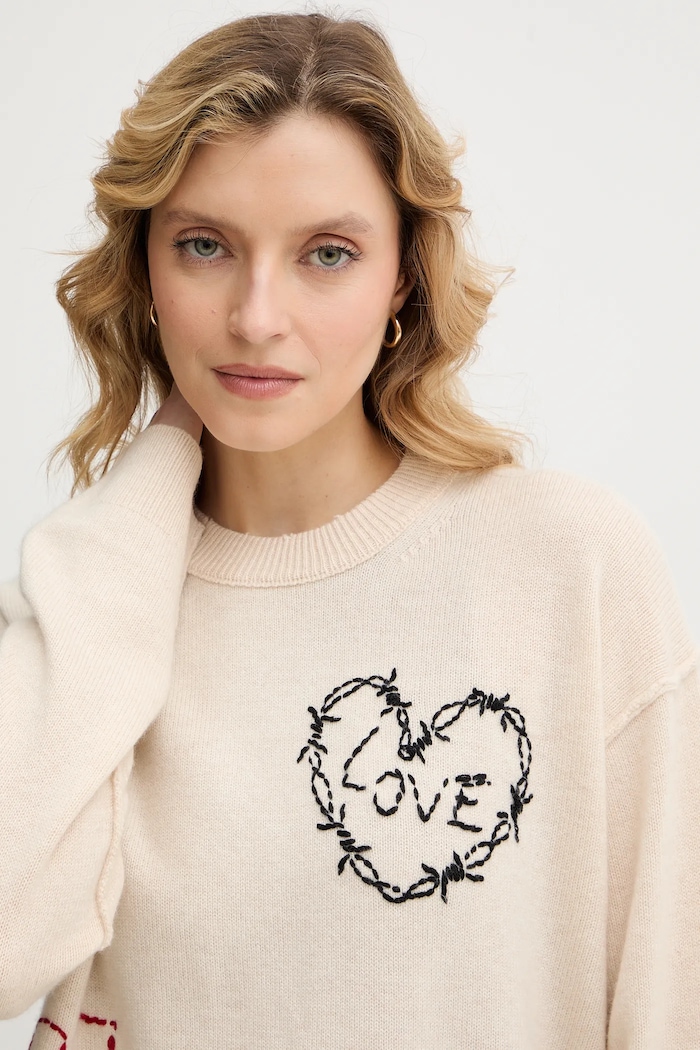 Πουλόβερ κασμίρ ZADIG&VOLTAIRE μπεζ KWSW02810