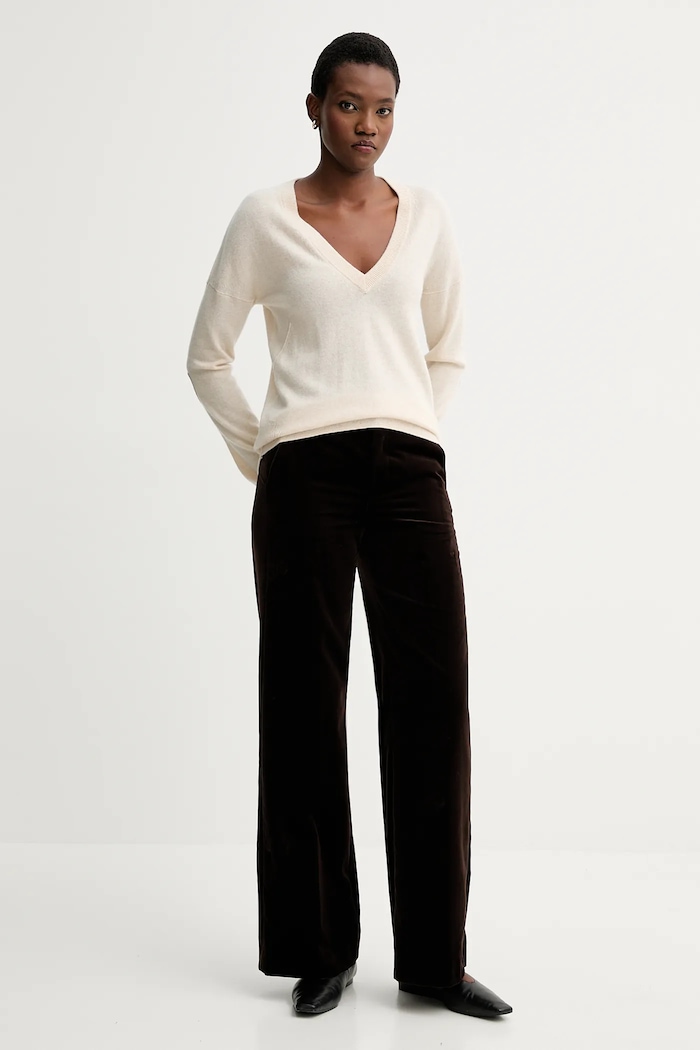 Vlnený sveter ZADIG&VOLTAIRE KWSW02816 béžová AW25