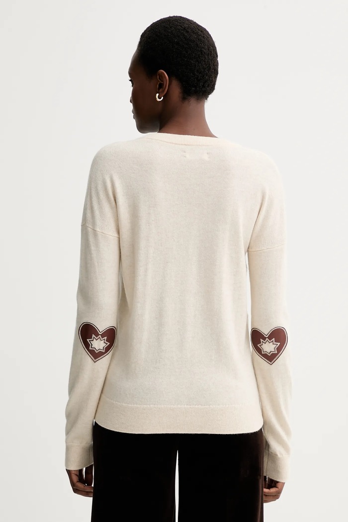 Oblečenie Vlnený sveter ZADIG&VOLTAIRE KWSW02816 béžová