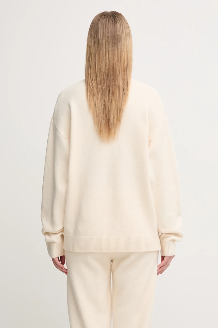 Clothing adidas Originals wool blend jumper Knitted Sweater KF2339 beige