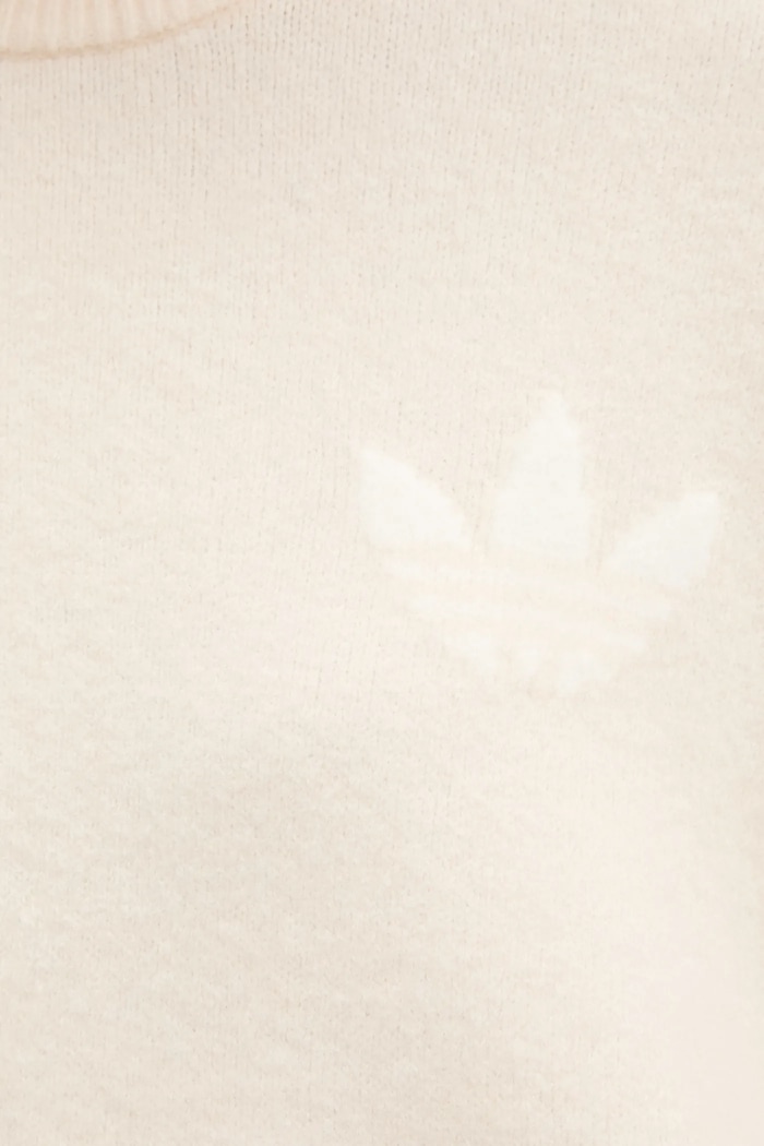 Πουλόβερ με προσθήκη μαλλιού adidas Originals Knitted Sweater adidas Originals μπεζ KF2339