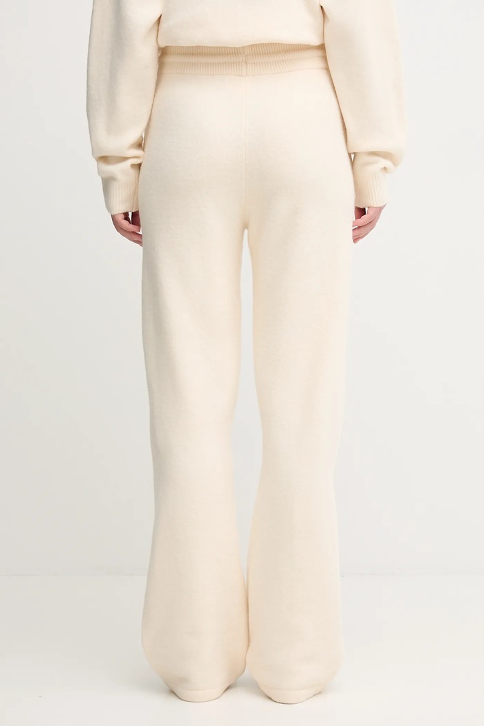 Abbigliamento adidas Originals pantaloni con aggiunta di cotone bambini Knitted Pants KF2536 beige