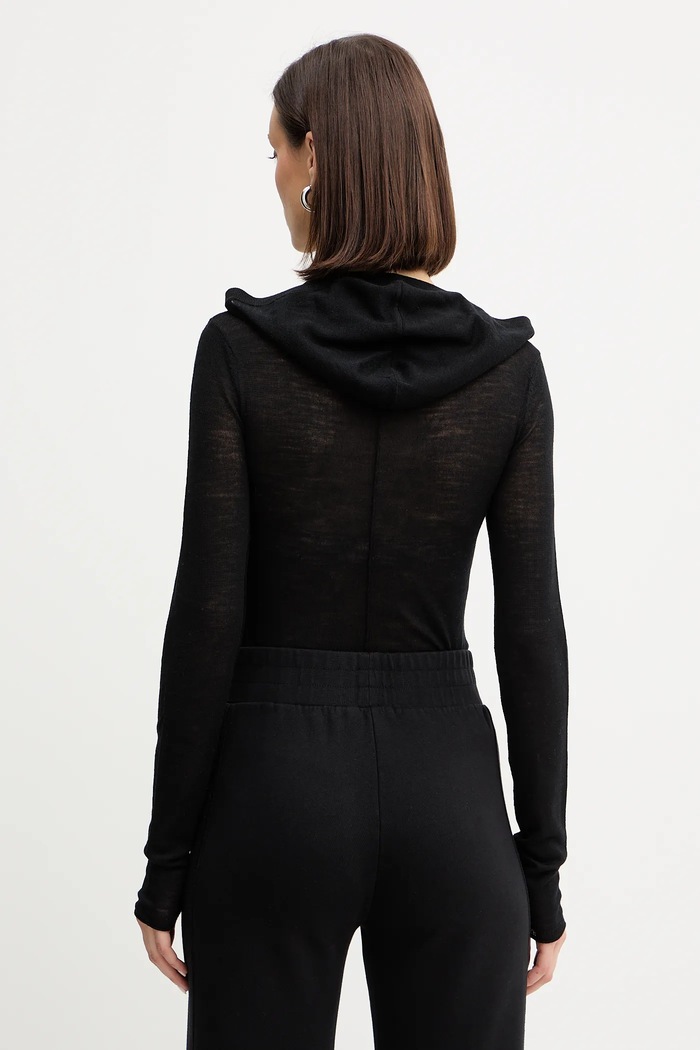 Oblečenie Vlnené body Patrizia Pepe 2K0349.K034 čierna