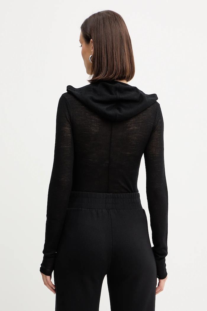 Oblečenie Vlnené body Patrizia Pepe 2K0349.K034 čierna