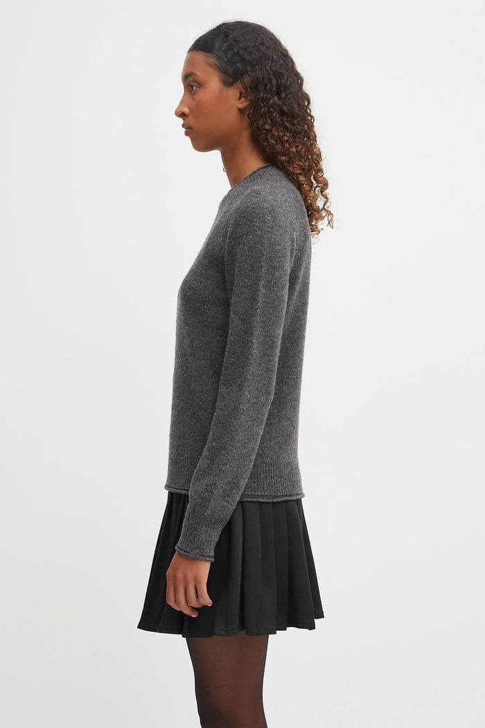 Lacoste maglione in lana AF4160 grigio SS26